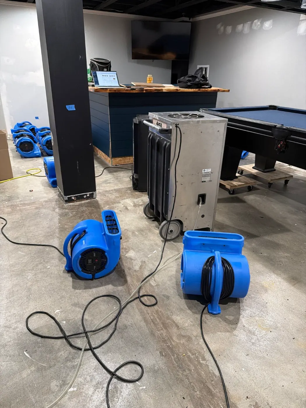 Documented commercial restoration in Plum Creek, IN